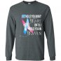 Miscarriage awareness hold in heart heaven pregnancy Long Sleeve Gildan