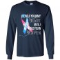 Miscarriage awareness hold in heart heaven pregnancy Long Sleeve Gildan