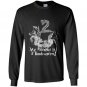 My patronus is a bookworm Long Sleeve Gildan