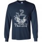 My patronus is a bookworm Long Sleeve Gildan