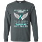 My scars tell story cervical cancer awareness Long Sleeve Gildan