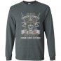Never underestimate an old man who is Long Sleeve Gildan