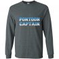 Pontoon captain funny boating for pontoon captain Long Sleeve Gildan