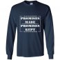 Promises made promises kep trump rally sign Long Sleeve Gildan