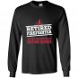 Retired firefighter only way happier firefighter work Long Sleeve Gildan
