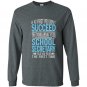 School secretary if at first you dont succeed funny Long Sleeve Gildan