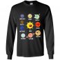 Solar system astrophysicist cool milky way Long Sleeve Gildan
