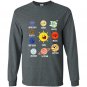 Solar system astrophysicist cool milky way Long Sleeve Gildan