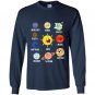 Solar system astrophysicist cool milky way Long Sleeve Gildan