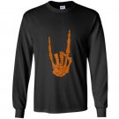 Texas halloween tee sports football Long Sleeve Gildan