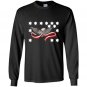 The whiskey rebellion classic fit Long Sleeve Gildan