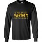 Us army fort bragg north carolina faded grunge Long Sleeve Gildan