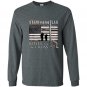 Veterans day stand for the flag kneel for the cross Long Sleeve Gildan
