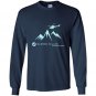 Warren miller heli ski tee relaxed fit Long Sleeve Gildan