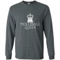 Womens funny pickleball medium Long Sleeve Gildan