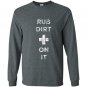 Womens rub dirt paramedic Long Sleeve Gildan
