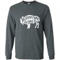 Yellowstone national park bison buffalo wildlife tee Long Sleeve Gildan