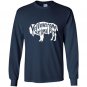 Yellowstone national park bison buffalo wildlife tee Long Sleeve Gildan