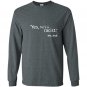 Yes hes a racist great quote by me 2018 unisex Long Sleeve Gildan