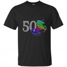 50 year old unicorn 50th birthday t-shirt