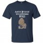 Amateur mycologist with questionable morels mushroom t-shirt