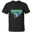 American dad bazooka sharks logo t-shirt