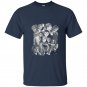 American horror story tate cut paste collage t-shirt