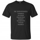 American horror story the seven wonders t-shirt