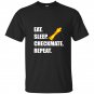 Chess eat sleep checkmate repeat funny geek nerd tee t-shirt