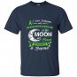 Duchenne muscular dystrophy awareness moon back love t-shirt