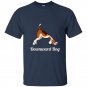 Funny yoga pose meditation animals downward dog t-shirt