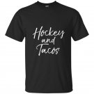Hockey tacos mexican slate t-shirt