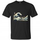 Japanese the great wave off kanagawa vintage art t-shirt