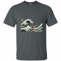 Japanese the great wave off kanagawa vintage art t-shirt