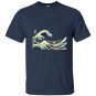 Japanese the great wave off kanagawa vintage art t-shirt