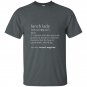 Lunch lady definition funny cute back to school gift t-shirt