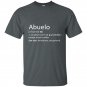 Mens abuelo definition funny gift for spanish grandfather t-shirt