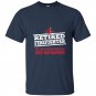 Retired firefighter only way happier firefighter work t-shirt
