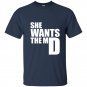 She wants the md sweat funny medical doctor student t-shirt