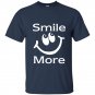 Smile more funny t-shirt