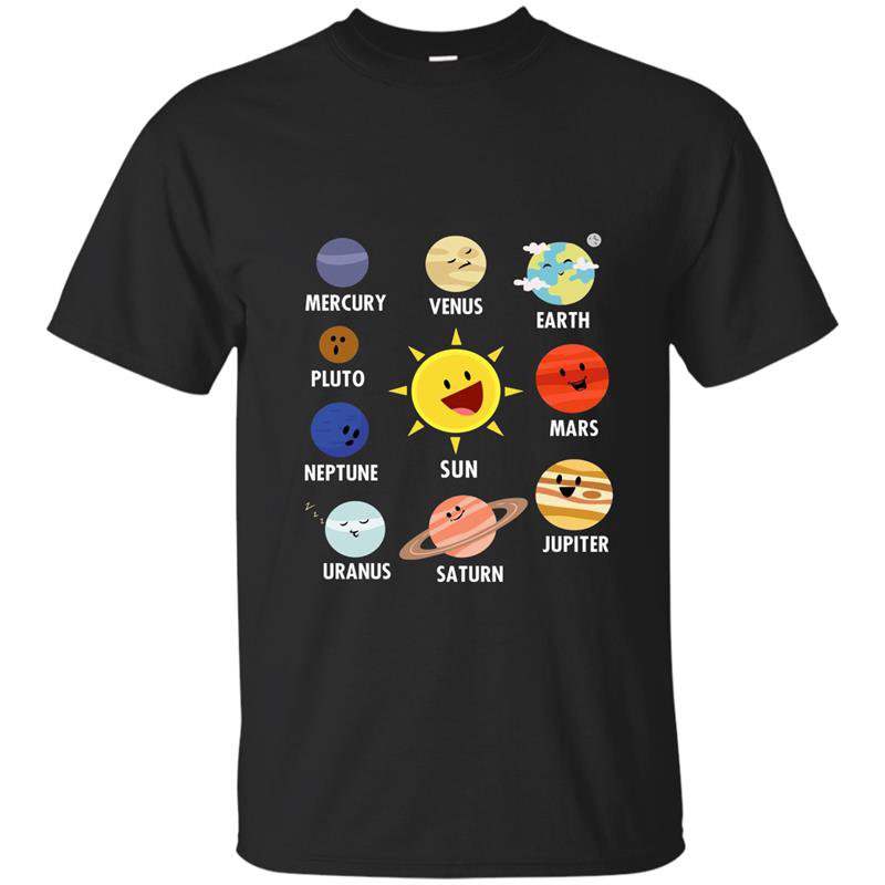 Solar system astrophysicist cool milky way t-shirt
