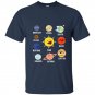 Solar system astrophysicist cool milky way t-shirt