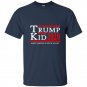 Trump kid 2020 make america rock again funny campaign t-shirt