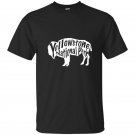 Yellowstone national park bison buffalo wildlife tee t-shirt