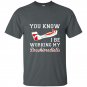 You know i be working my brachioradialis funny humor t-shirt