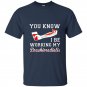 You know i be working my brachioradialis funny humor t-shirt