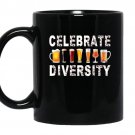 Celebrate diversity beer asphalt coffee Mug_Black