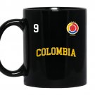 Colombia soccer hoodie no 9 colombian flag camiseta futbol coffee Mug_Black