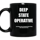 Deep state operative tee coffee Mug_Black