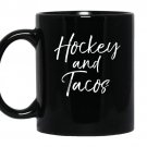 Hockey tacos mexican slate coffee Mug_Black